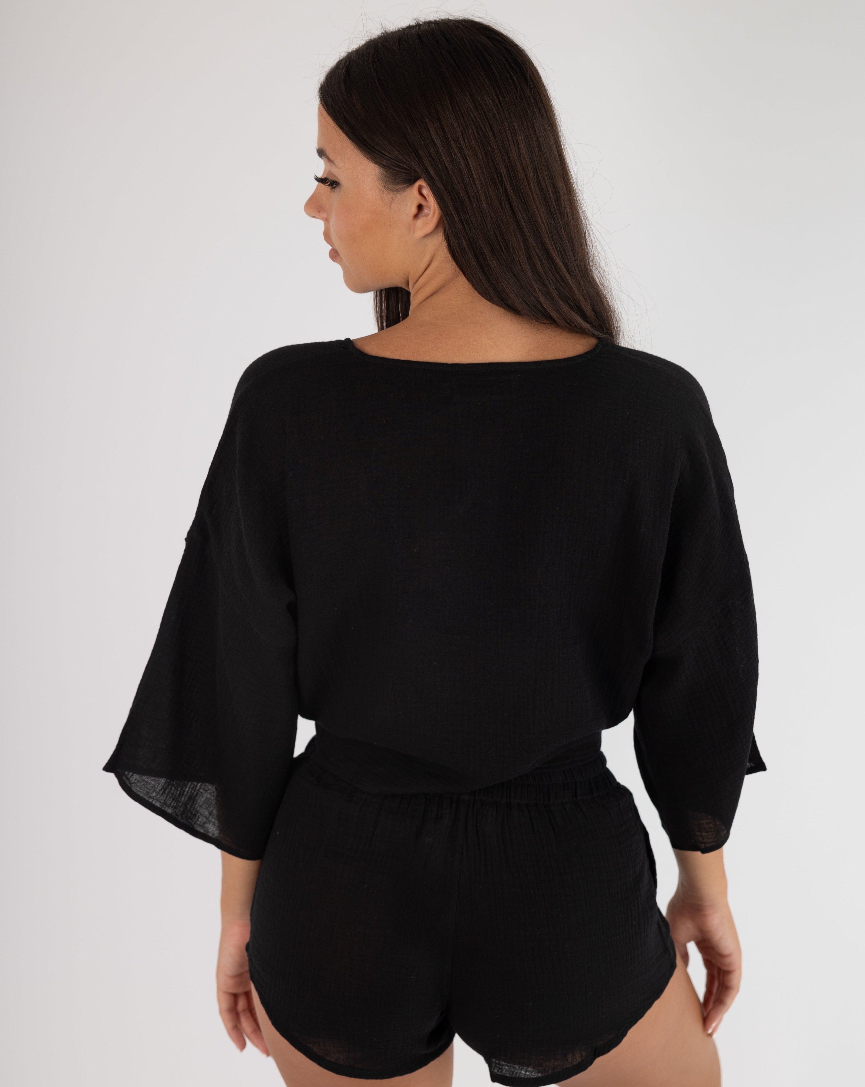 ocean shorts - black
