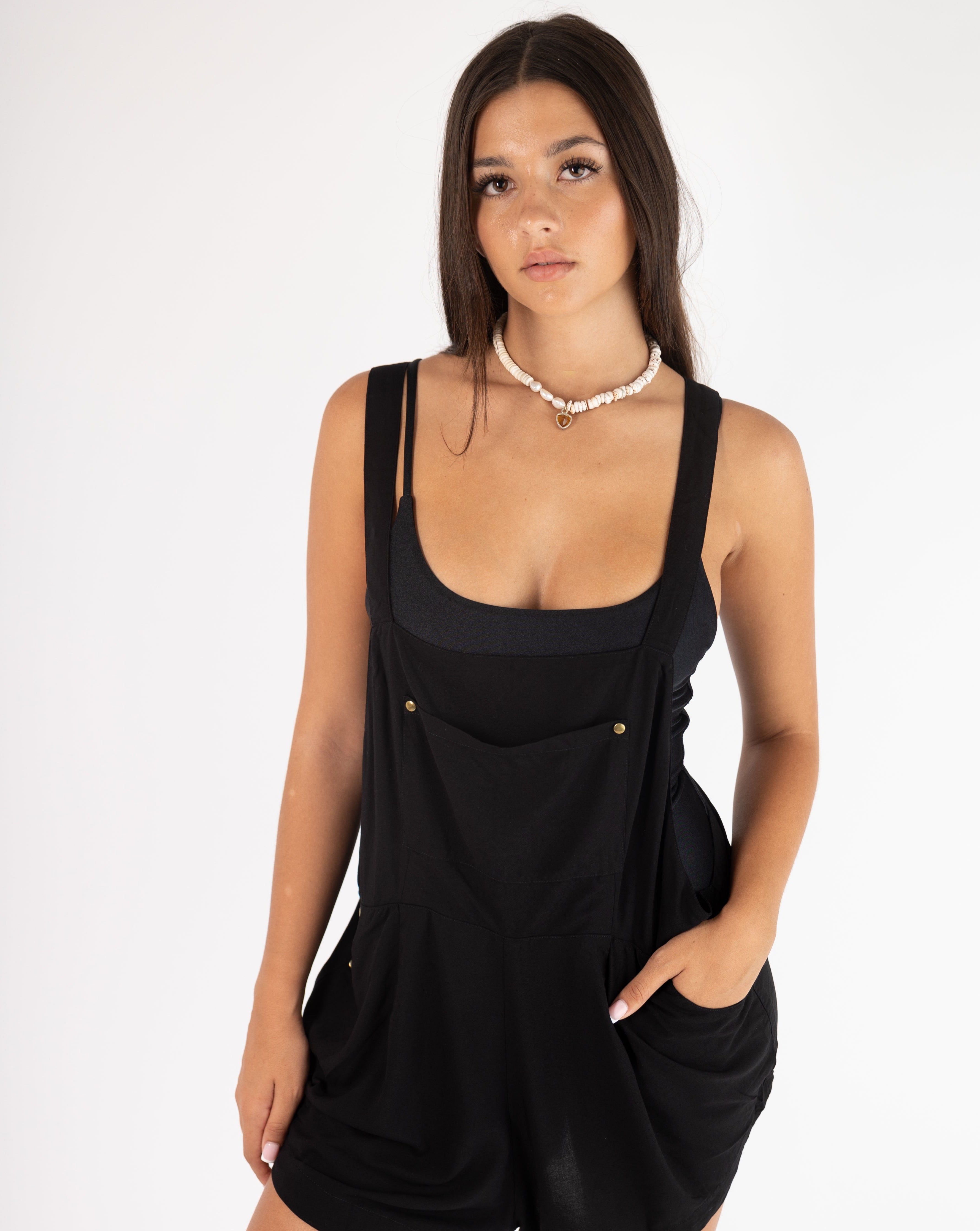 Julia romper - black 