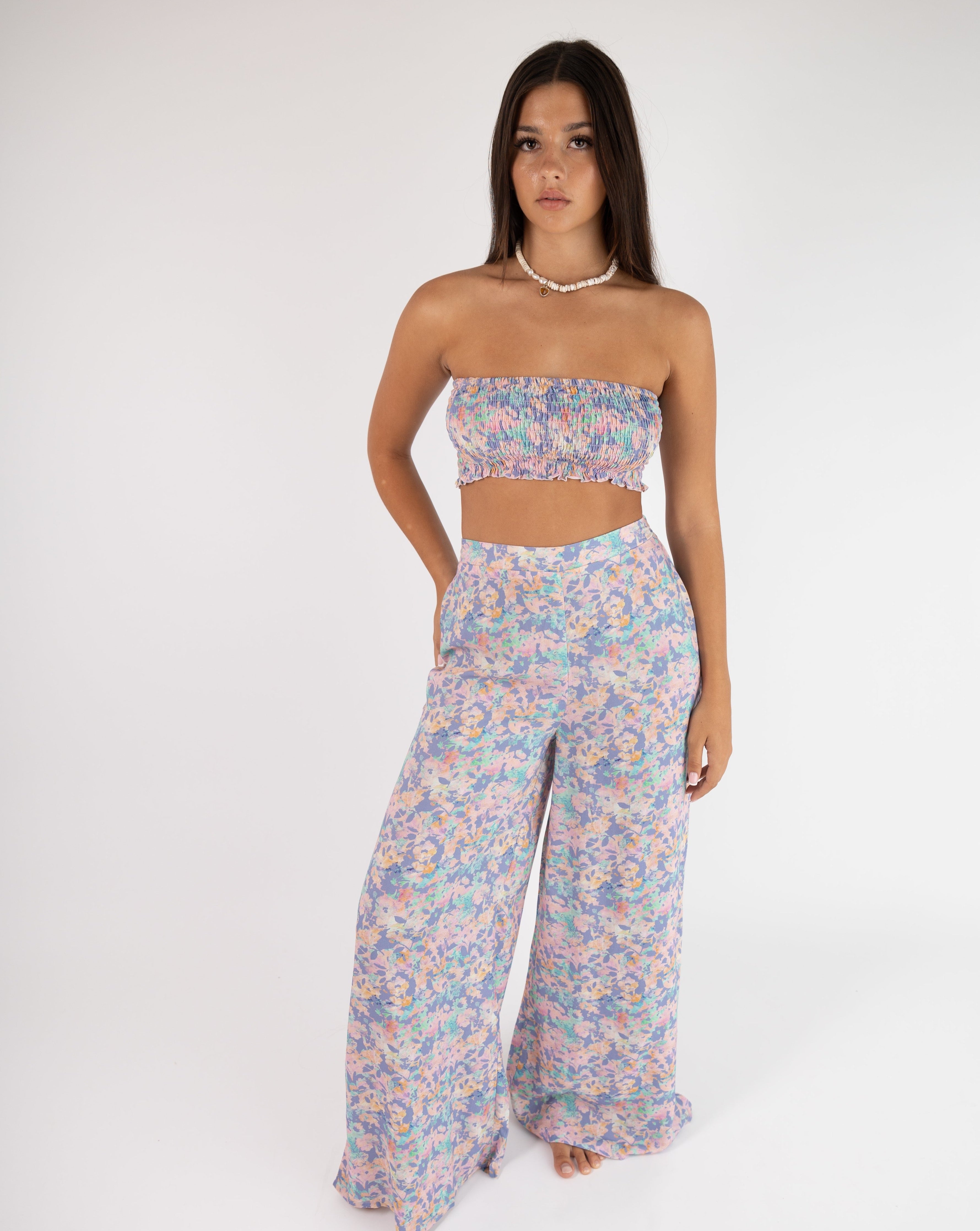 Ocean Pants - floral 