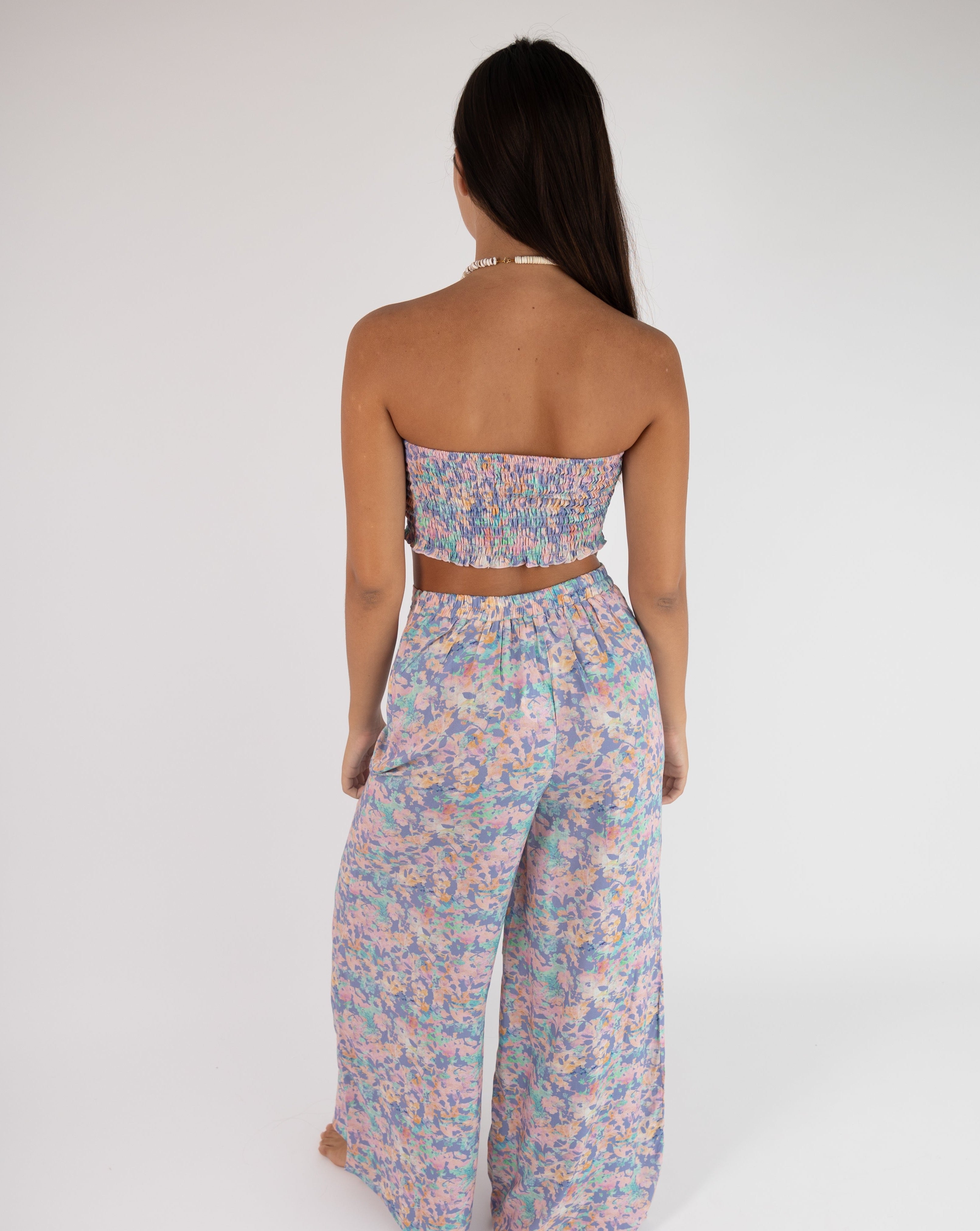 ocean pants - floral